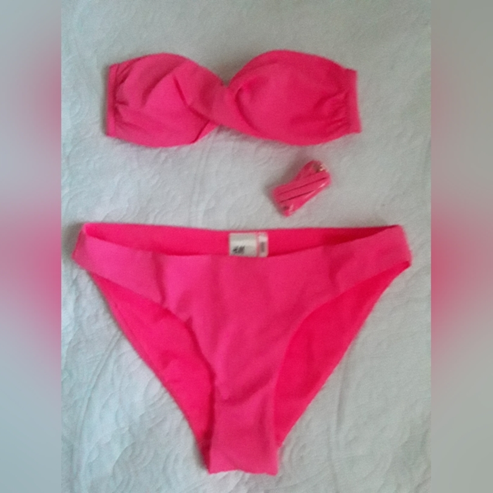H&M PINK BIKINI SET